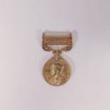 India General Service medal with Mohmand bar / clasp to 808550 Gnr. E Cartwright R.A.