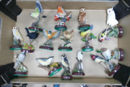A collection of Atlas Edition & similar Model Wild Bird Figures