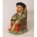 Kevin Francis limited edition character jug King Henry VIII