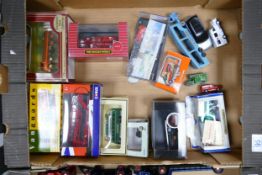 A large collection of play worn model Toy Cars & Vehicles including, boxed Vanguard, Corgi, Lledo,