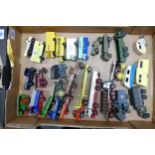 A large collection of play worn model Toy Cars & Vehicles including, Corgi, Lledo and Oxford similar