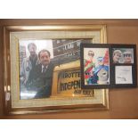 TV memorabilia, Only Fools and Horse signed photograph signed by David Jason and Nicholas Lyndhurst,