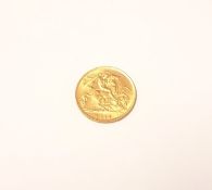 Half Sovereign Gold Coin, dated 1914.