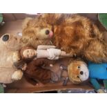 A collection of Children Teddy Bears examples of Merry Thought etc (1 tray)