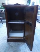 Early 20th Century Mahogany small side cabinet (with later mahogany veneer to top) 77cm High x 42.