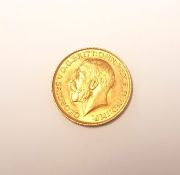Full Sovereign Gold Coin, dated 1913.