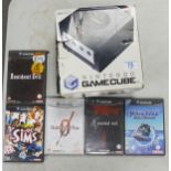 Nintendo Boxed Game Cube & games video games system
