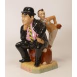 Kevin Francis limited edition Toby jug Kings of Comedy: Guild piece, Laurel and Hardy.