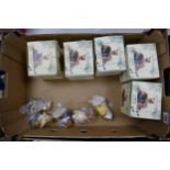 A collection of boxed Royal Doulton St Tiggywinkles resin figures