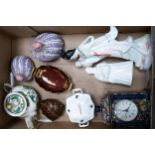 A mixed collection of items to include Carltonware Rouge Royal dish & lidded pot, Oriental Birds,