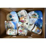 A collection of Beswick International Club Tankards & similar Christmas Plates