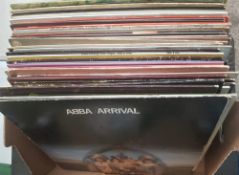 A collection of LP records to include, ABBA, sound of music, max boyce etc (approx 40)