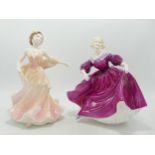 Coalport Lady Figures Brenda & Carnival(2)