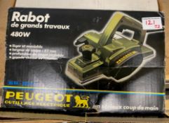 Peaugot Rabot 82 RA thickness planer in original box