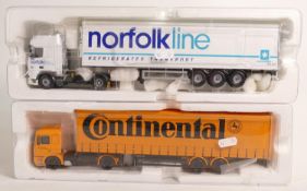 Corgi Norfolk Line & Continental advertising toy trucks (2)