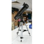 Sky watcher telescope with tripod stand. D-130mm, F-900mm coated optics