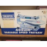 New in box draper branded 400mm variable speed fretsaw