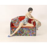 Kevin Francis / Peggy Davies La Femme Fatal figurine. Signed by Peggy Davies to base and marked