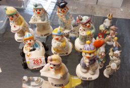 A collection of Beswick Little Loveables clowns to include To Daddy LL29, Happy Birthday LL8, To