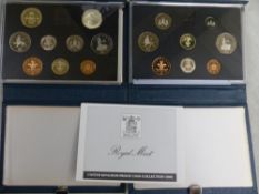 A Collection Of Royal Mint United Kindom Coins Year 1989 & 1990