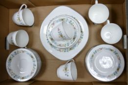 A mixed collection of items to include Royal Doulton Pastorale Part tea set
