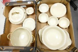 Rosenthal Sanssouci dinner ware to include large soup tureen, bowl, large platter, side plates, twin