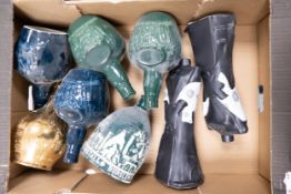 A collection of smaller Wade Spirit / Whiskey decanters to include Glenfiddich, Six Towns Chivas etc