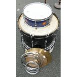 Vintage Brass Band / Boys Brigade Marching Band Drums & Accessories, unsued for years & probably