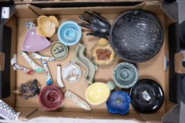A collection of Wade Ashtrays, Knife Handles, bowls & ornaments etc These were removed from the