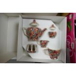 Boxed Wade Chintz pattern Breakfast Set