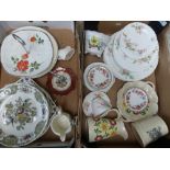 A Mixed Collection of Ceramic Items to Include Wedgwood Apple Bolssum Side Salad and Dinner