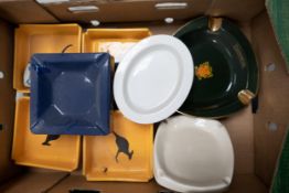 A collection of Wade Advertising Ashtrays, These were removed from the archives of the Wade