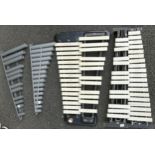 Vintage Brass Band / Boys Brigade Pearl Marching Band wood xylophone parts, unsued for years &