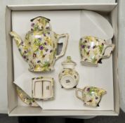 Boxed Wade Chintz pattern Breakfast Set