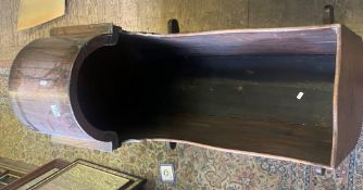 19th Century Mahogany Cradle 80cm H, 96cm Long
