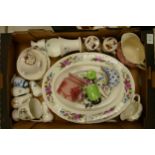 A mixed collection of items to include Royal Grafton Jacobean platter, Wedgwood vase, studio pottery