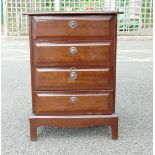 Stagg Type Bedside Cabinet / Chest of Drawers