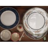 A mixed collection of ceramic items to include Royal Doulton legacy pattern salad plates x 12, Royal