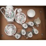 Royal Grafton Indian tree patterned 15 Piece Coffee Set