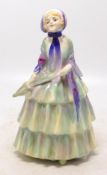 Royal Doulton lady figure Biddy HN1448 (hairline crack to base)