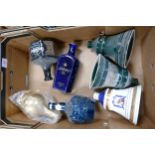 A collection of Wade Whisky & Spirt Decanters to include Bells, Glenfiddich , Chivas . These items