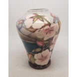 Moorcroft Elouda vase designed by Alicia Amison. Trial piece dated 3/12/02. Height 21.5cm