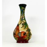 Moorcroft Inglewood vase. Signed by Philip Gibson , dated 2004. Height 23cm, seconds in quality