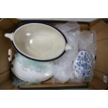 Large Wedgwood Tureen & Cover with additional non matching lid