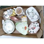 A mixed collection of items to include Carltonware Australian pattern dishes, Sadler commemorative