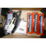 A large collection of Hornby & similar 00 ngauge model railway engines, carriages, track ,