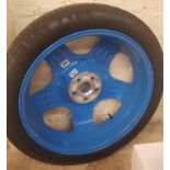 Spare wheel for a Bentley T155/65 R20.