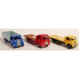 Vintage overpainted Corgi Supertoys Guy Model toy lorries. (3)