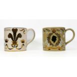 Two Wedgwood Richard Guyatt Royal Commemorative tankards(2)