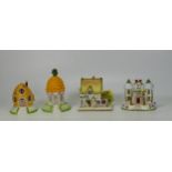 Coalport Cottages to include Limited Edition Pineapple Cottage, Beehive Cottage, The Masters House &